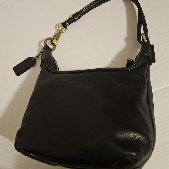 Rare Vintage Coach 6953 Amanda Small Hobo Bag Purse Black - Picture 4 of 16